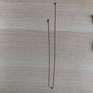 The wishing necklace - rose gold